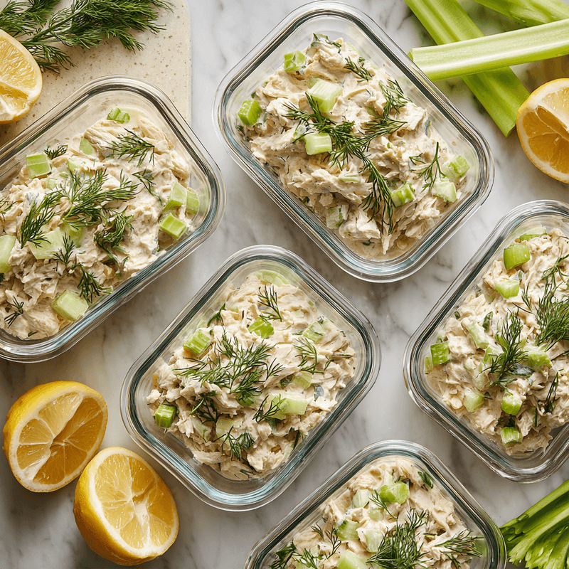 Classic Chicken Salad Meal Prep for the Week