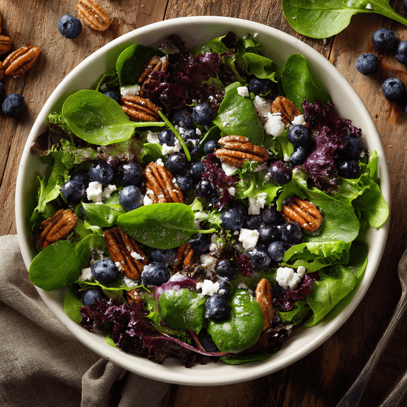 Blueberry Spring Mix Salad Recipe (Fresh & Vibrant)