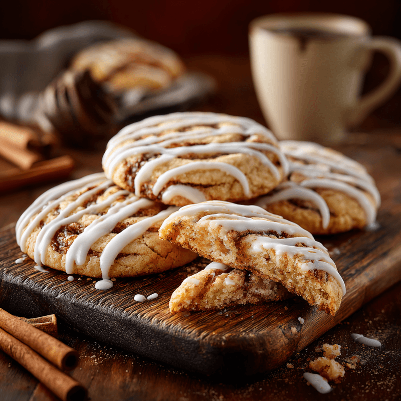 Cinnamon Roll Cheesecake Cookies: Irresistibly Delicious