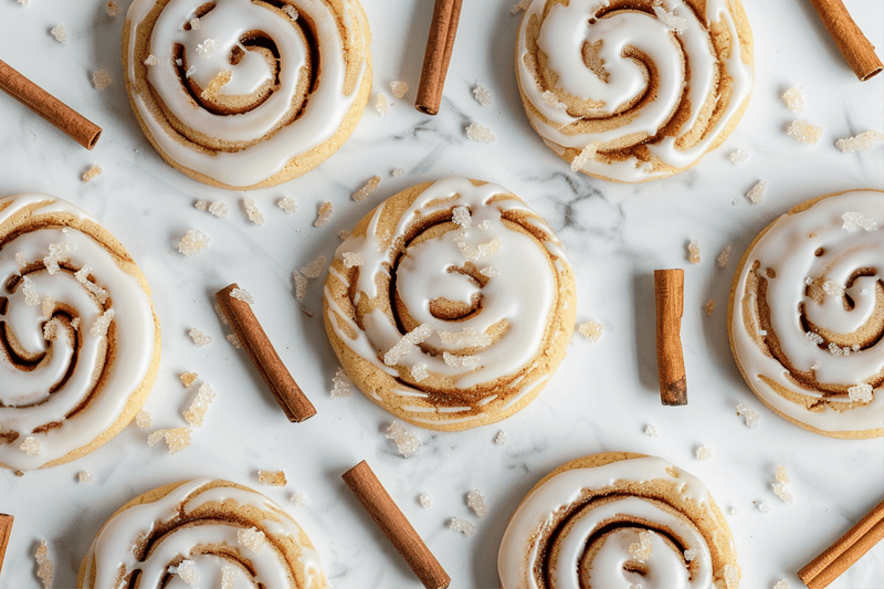 Cinnamon Roll Sugar Cookies Recipe: Cozy & Delicious