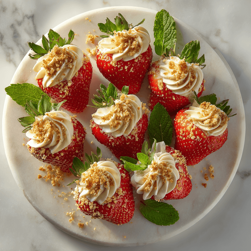 Deviled Strawberries: The BEST Party Food For A Crowd!