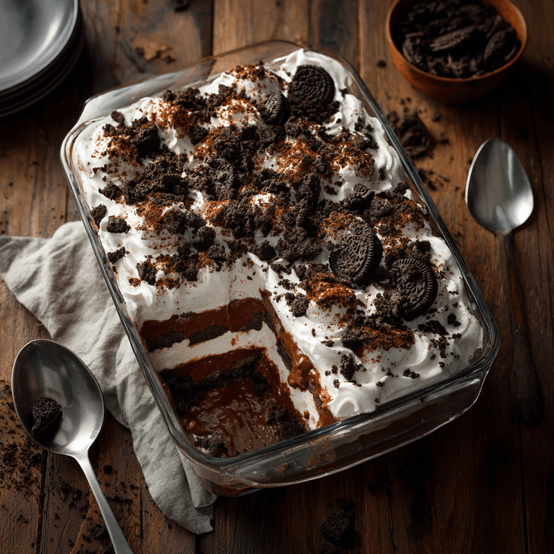 Easter Dirt Cake Casserole | No-Bake Spring Dessert