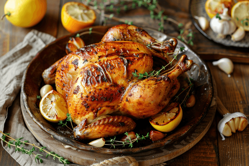 Easter Herb-Roasted Lemon Chicken Recipe | Cook With Lucia