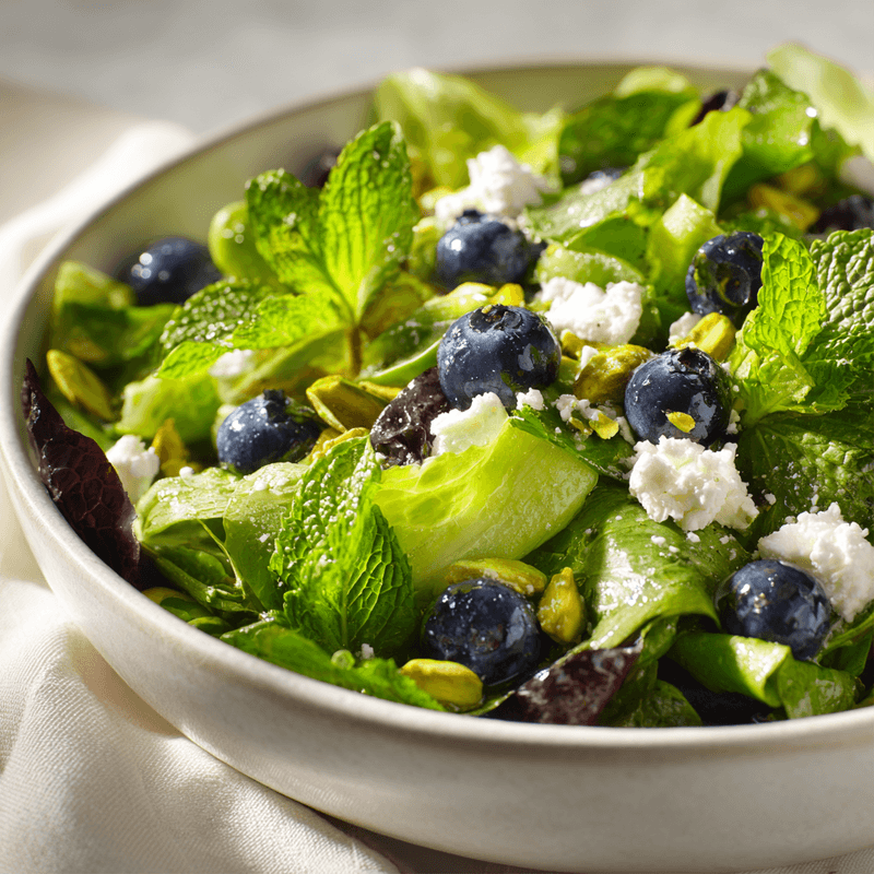 Easy Blueberry Pistachio Spring Salad Recipe