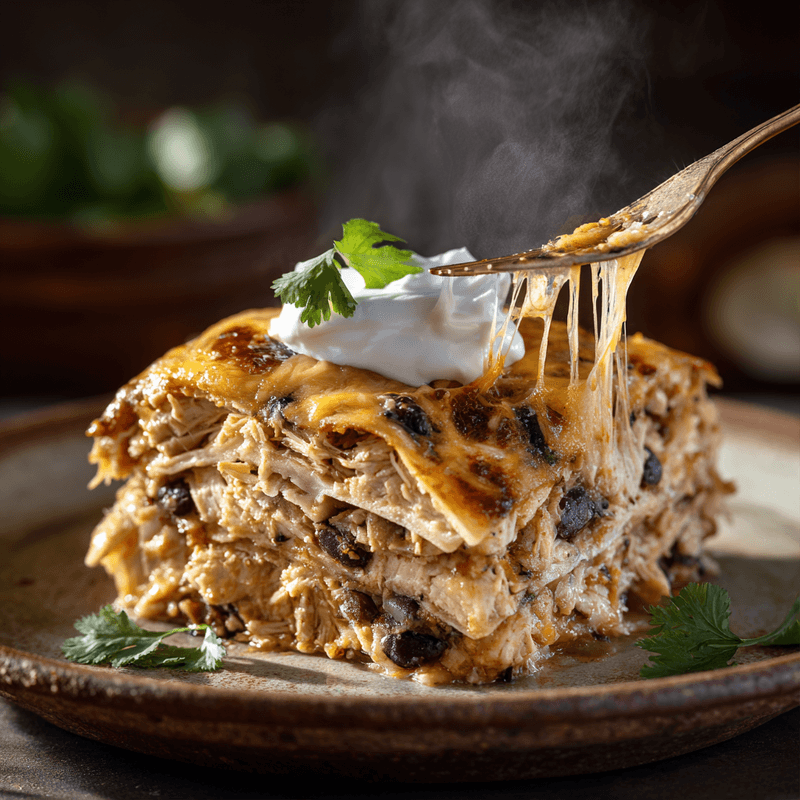 Easy Chicken Burrito Casserole Recipe (Family Favorite!)