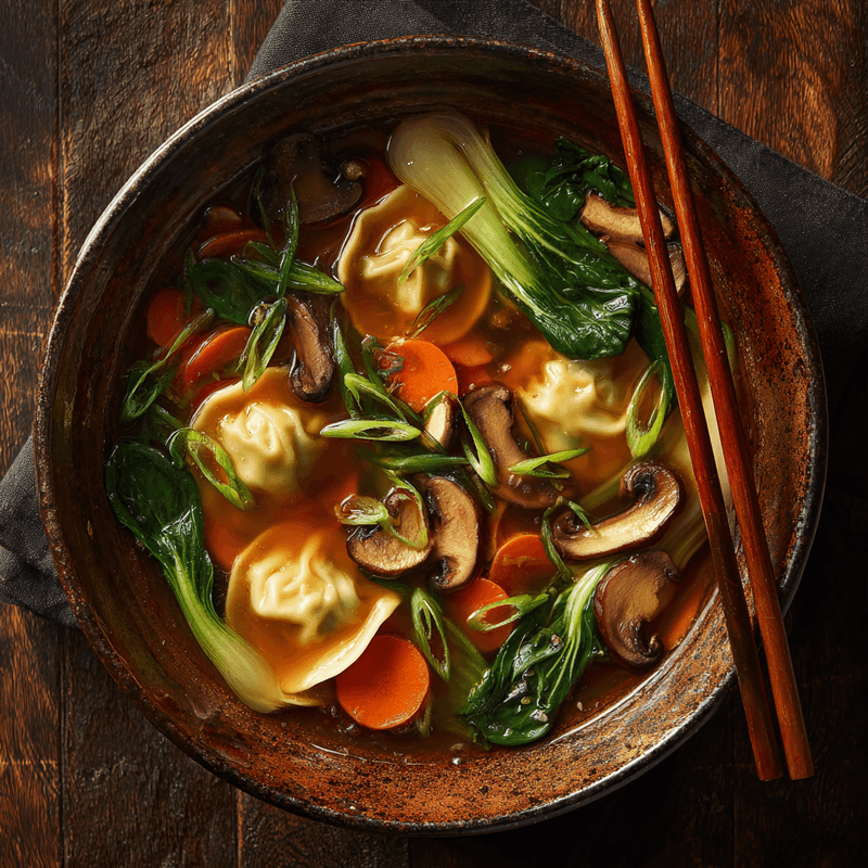 Easy Potsticker Soup Recipe: Warm, Cozy, Delicious