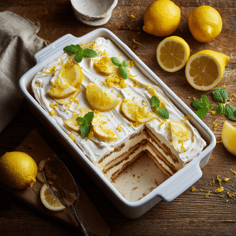 Lemon Tiramisu – A Must-Try Citrus Dessert
