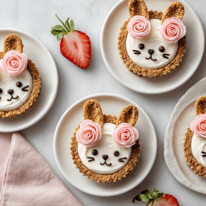Miffy Strawberry Cheesecake Tartlets π