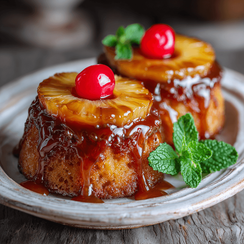 Paula Deen Pineapple Upside Down Cupcakes Recipe