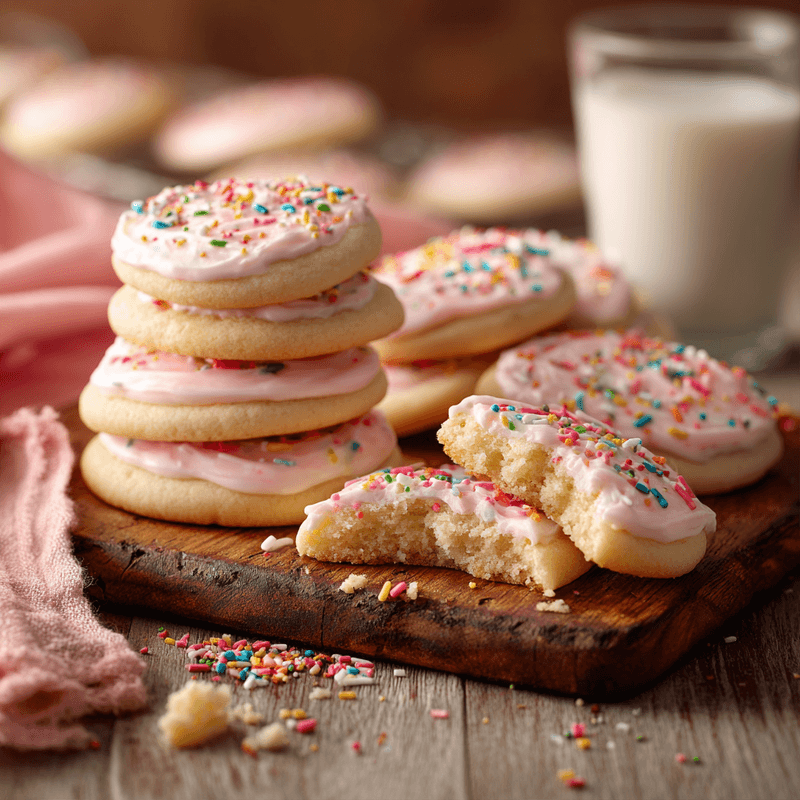 Soft Frosted Sugar Cookies Recipe | Easy Homemade Treats