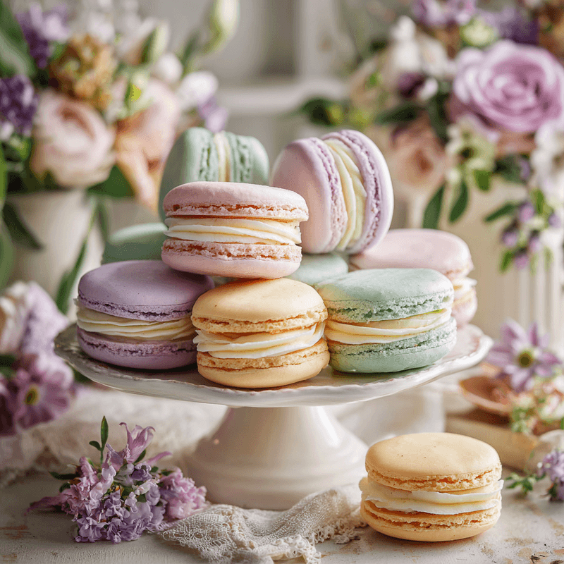 Soft Pastel Sugar Cookie Sandwiches Recipe