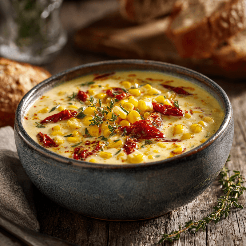 Sun-Dried Tomato Corn Chowder Meal Prep Guide