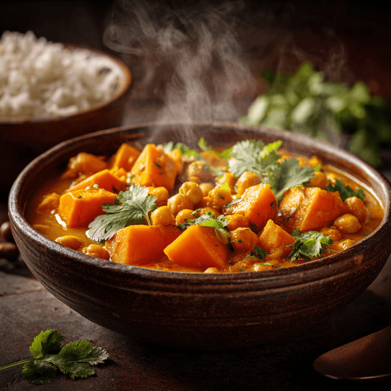 Sweet Potato and Chickpea Curry: Easy, Healthy Comfort